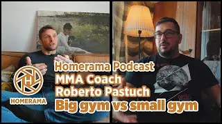 Homerama Podcast Clips | Aleksandar Rakic Coach Roberto Pastuch about big gyms vs specialized gyms