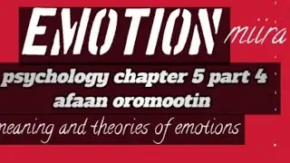 General psychology for freshman by Afaan Oromoo  student first semester Arsi university 