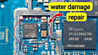 Water damage mobile repair || jio f320 mobile repair || ic reboling tips and Tricks || selubhai