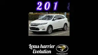 Lexus harrier Evolution l (2000-2023) I #shorts #mahindra #bolero  #lexus #harrier #lexus2023