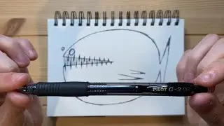 Drawing with a Pilot G2 0.7mm Pen - Review