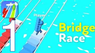 Bridge Race - Gameplay Walkthrough Part 1 (iOS,Android)