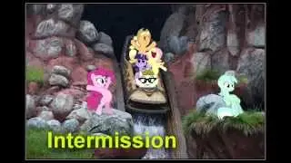 Ponies on Splash Mountain