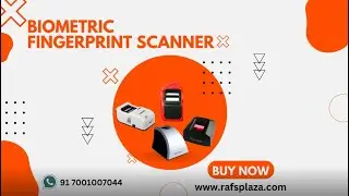 BIOMETRIC FINGERPRINT SCANNER - Mantra | Morpho | Startek | SecuGen | eVolute Identi5 | Aratek