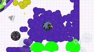 MACRO KING | MACRO GAMEPLAY (Agar.io Mobile)