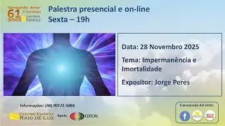 [CERLUZ] Impermanência e Imortalidade - Jorge Peres