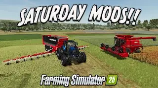 CASE, VALTRA, POTTINGER И ДРУГИЕ?! МОДЫ (ОБЗОР)?!! FARMING SIMULATOR 25
