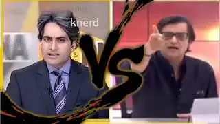 Ashamed Fight Ever on Television With @famous News Anchor || Zee News V/S Republic Bharat