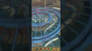 It Goes Around Like A Race Car #shorts #gaming #clips #raft