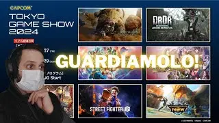 Reaction alla conferenza Capcom - TGS 2024