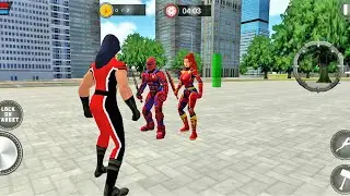Light Speed Hammer Man Hero : City Rescue Mission | Hammer Hero Ambulance Driving | Games 3D
