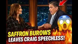 Саффрон Берроуз лишила Крейга Фергюсона дара речи 👀🔥 (Классика Late Late Show)