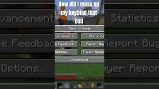 Most Unitentional combat log #shorts #minecraft #minecraftgameplay #gaming #subscribe #clips