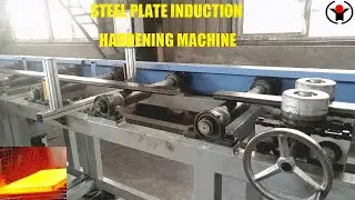 Induction Heating Machine of Steel Plate Hardening System #plateheating #hardening #supplier