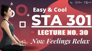 30.STA301 Lecture No 30  Statistics and Probability | STA301 Lecture No.30