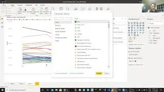 hacer conexion desde Rstudio hasta   power bi y graficas de pastel y lineales en power bi