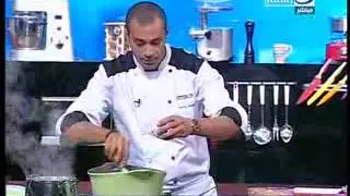 ركن المرأه - شوربه شوفان - الشيف علاء