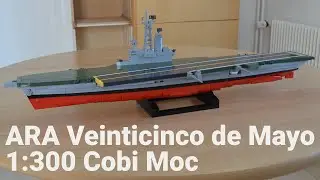 Cobi MOC 1:300 Aircraft Carrier ARA Veinticinco de Mayo