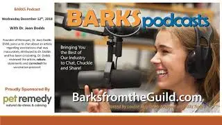 BARKS Podcast with Dr  Jean Dodds