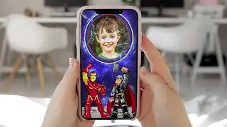 Super Hero Squad Animated birthday party invitation video