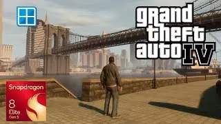Grand Theft Auto IV | Snapdragon 8 Elite Gen 5 | Winlator Bionic Ludashi