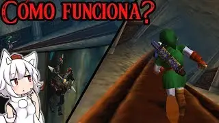 Curiosidades fuera de cámara y mapa de Zelda Ocarina of Time | Como funciona el pasillo torcido