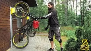 Suport de biciclete vertical cu lift PARKIS - compatibil cu biciclete MTB
