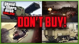 DON'T BUY! Top 5 WORST Weaponised Vehicles In GTA 5 Online 2022