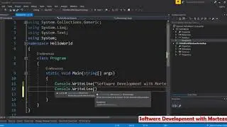 Visual Studio Intellisense