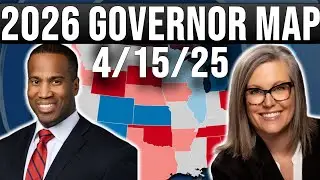 2026 Gubernatorial Elections Map Analysis | April 15, 2025 Update