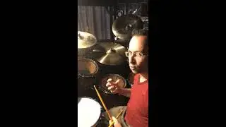 Backstage Broadway drum kit tour