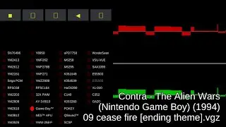 Contra - The Alien Wars (Nintendo Game Boy) - Video Game Music - MAME