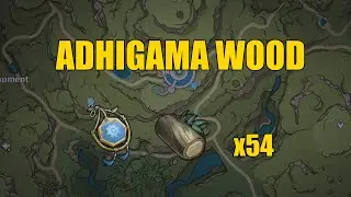 Adhigama Wood | Farming Route - Genshin Impact