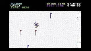 C64 World Games Ski Slalom - 41:52 -