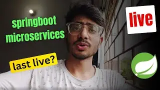 spring boot and microservices last live (live class)❤️