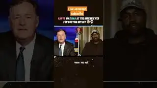 Kanye snapping on reporter during interview