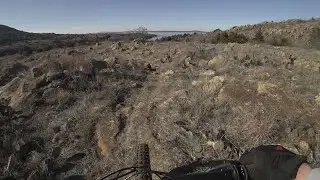 Toughest Trail in Oklahoma? West loop of Lake Tom Steed.