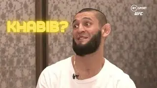 Khamzat Chimaev è INFASTIDITO dalla domanda su KHABIB