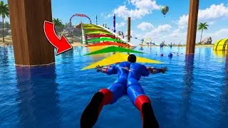 Rope Hero Open World Gameplay | Superhero City Action