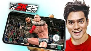 FINALLY WWE 2K25 (MOBILE) NETFLIX EDITION IS HERE!🥹🔥