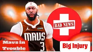 NBA Shock: Anthony Davis Facing Surgery |Big Blow for Dallas: AD Could Miss Months