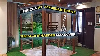 Garden & Terrace Makeover at Affordable Price | Outdoor Modern Pergola | Complete Exterior Solutions