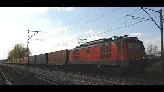 Towarowa Ł&oacute;dź, Linia D29: 25, ET22, EU07, 3E-100, stacja Ł&oacute;dź Chojny