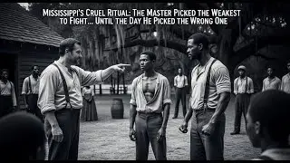 Mississippi&rsquo;s Cruel Ritual:The Master Picked the Weakest to Fight&hellip; Until the Day He Picked Wrong One