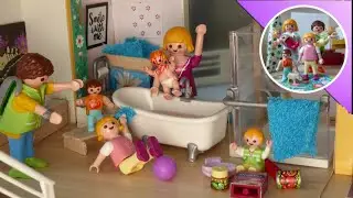 Playmobil Film. Abendroutine mit Familie Kägi. Kinder Geschichte.