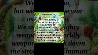 We use God's mighty weapons