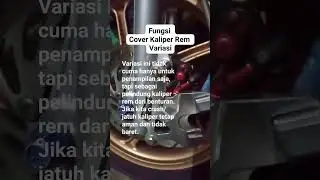 Fungsi Kaliper Rem Variasi  #otomotifmotor #tipsmotor #variasimotor #kaliperrem #infomotor