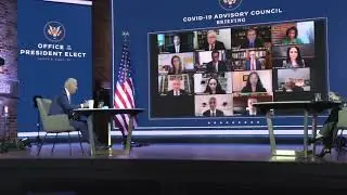 Biden-Harris Meets Briefing With Transition COVID-19 Advisory Council