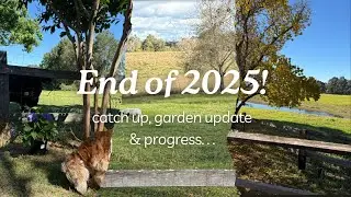 2025 Close Out, Garden Update & Tour