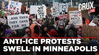 LIVE |  Minneapolis Marches Against ICE After Fatal Shooting Of Nurse Alex Pretti | Trump | Tim Walz